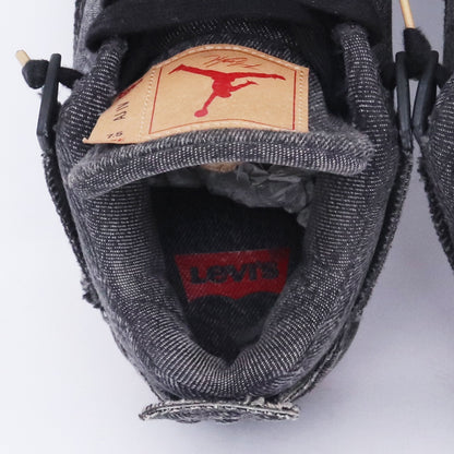 Levi's Nike Air Jordan 4 Retro Denim Sneakers Size 25.5cm