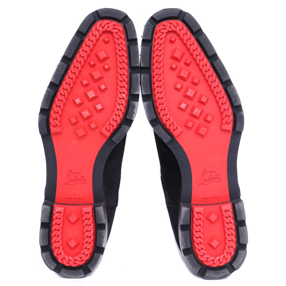 CHRISTIAN LOUBOUTIN Melon Spikes Boots Black Size EU 41