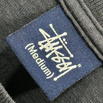 STUSSY 00s Car Graphic Logo Print T-Shirt Navy Size M