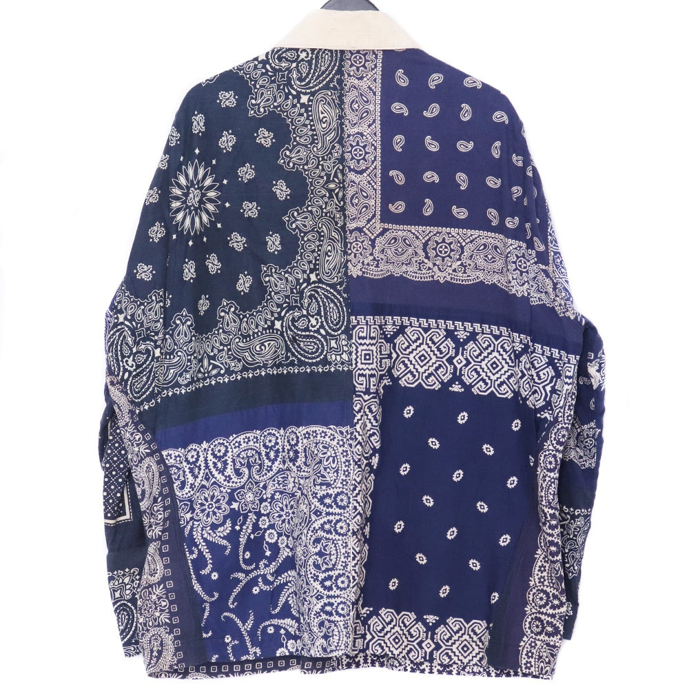 READYMADE Bandana Burn Coat Navy Size 2