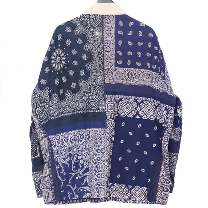 READYMADE Bandana Burn Coat Navy Size 2