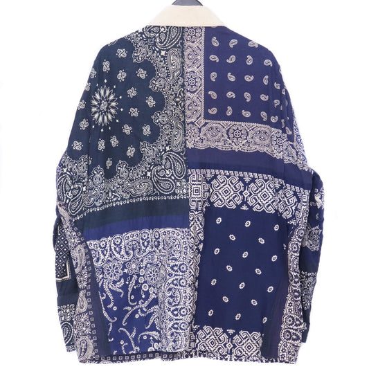 READYMADE Bandana Burn Coat Navy Size 2