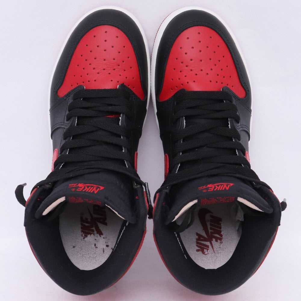 NIKE Air Jordan 1 High 85 "Bred" Sneakers Size 26cm