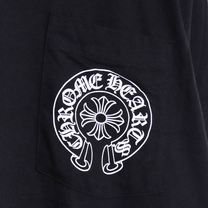 CHROME HEARTS Las Vegas Horseshoe Floral Tee Black Size XL