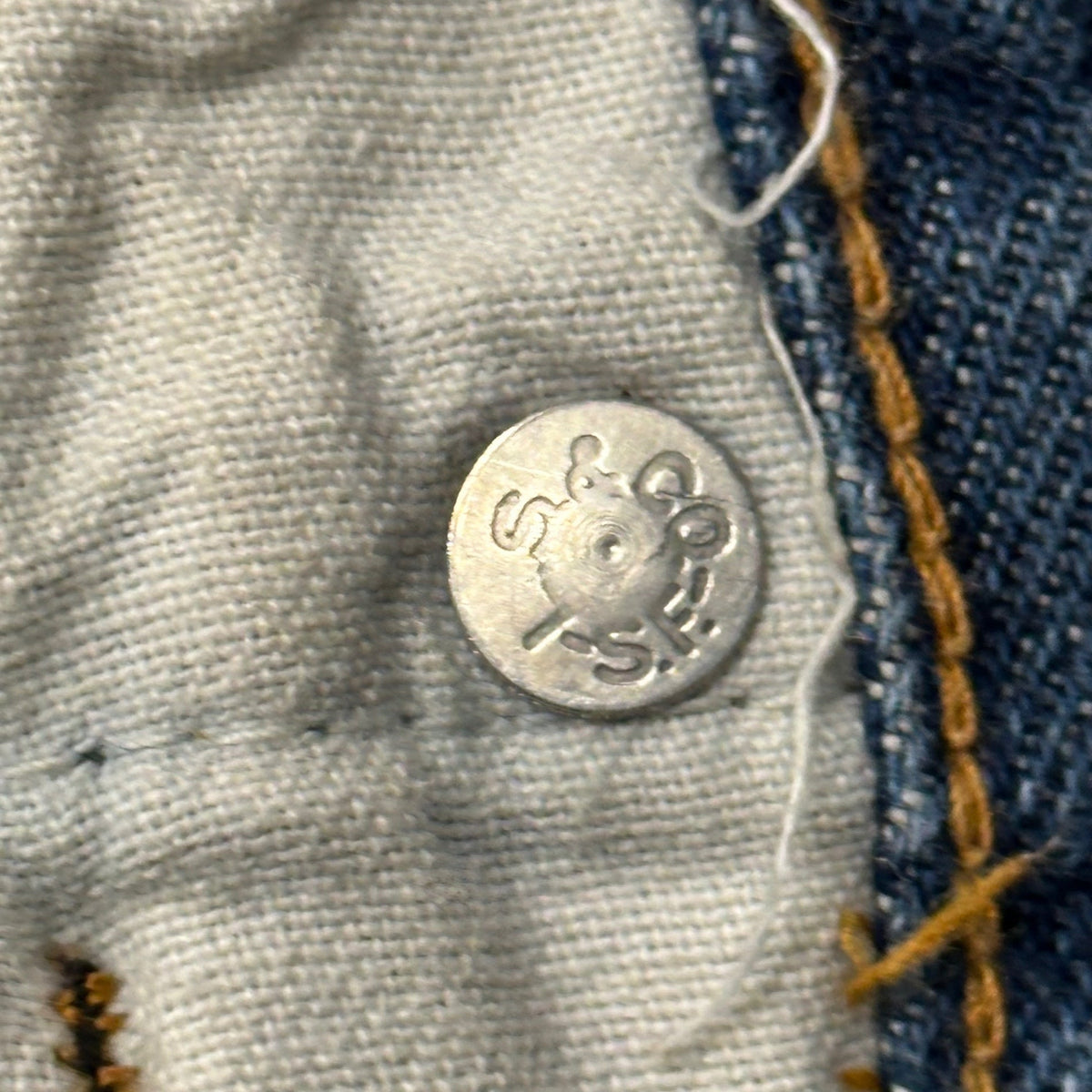 Levi's 1979's Vintage 501 "Late 66" Denim Jeans Pants Size W33