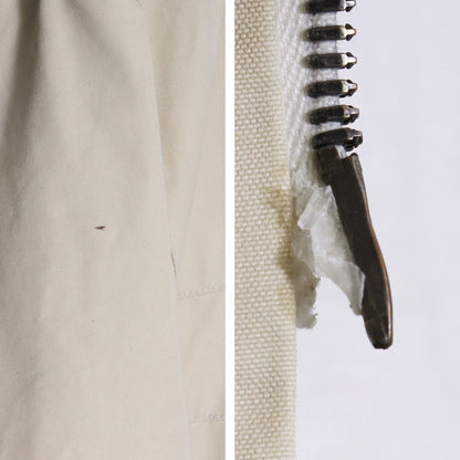 JIL SANDER 02SS Belted Moto Blouson Beige Size 54