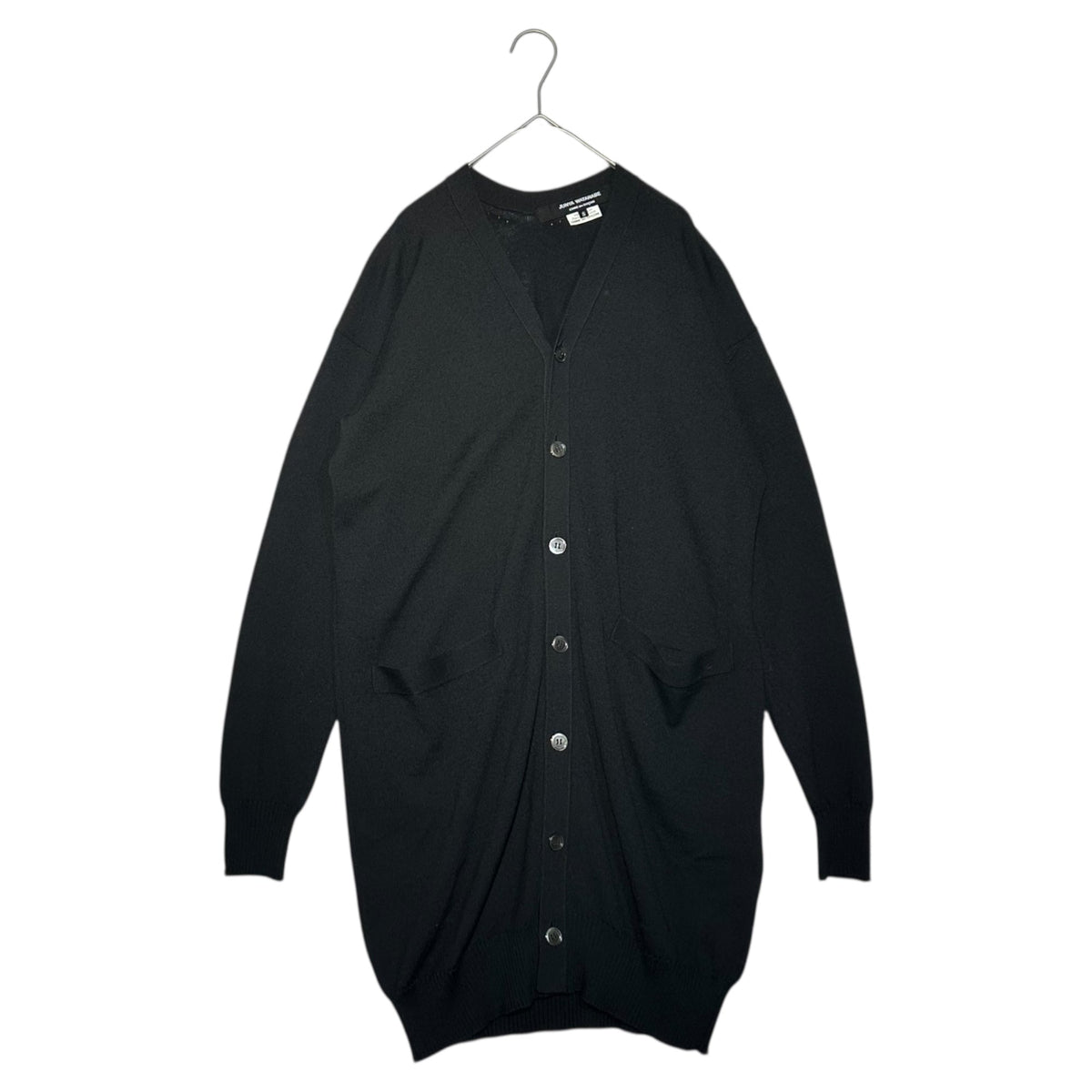 COMME des GARCONS JW 18AW Long Wool Button Cardigan Size M