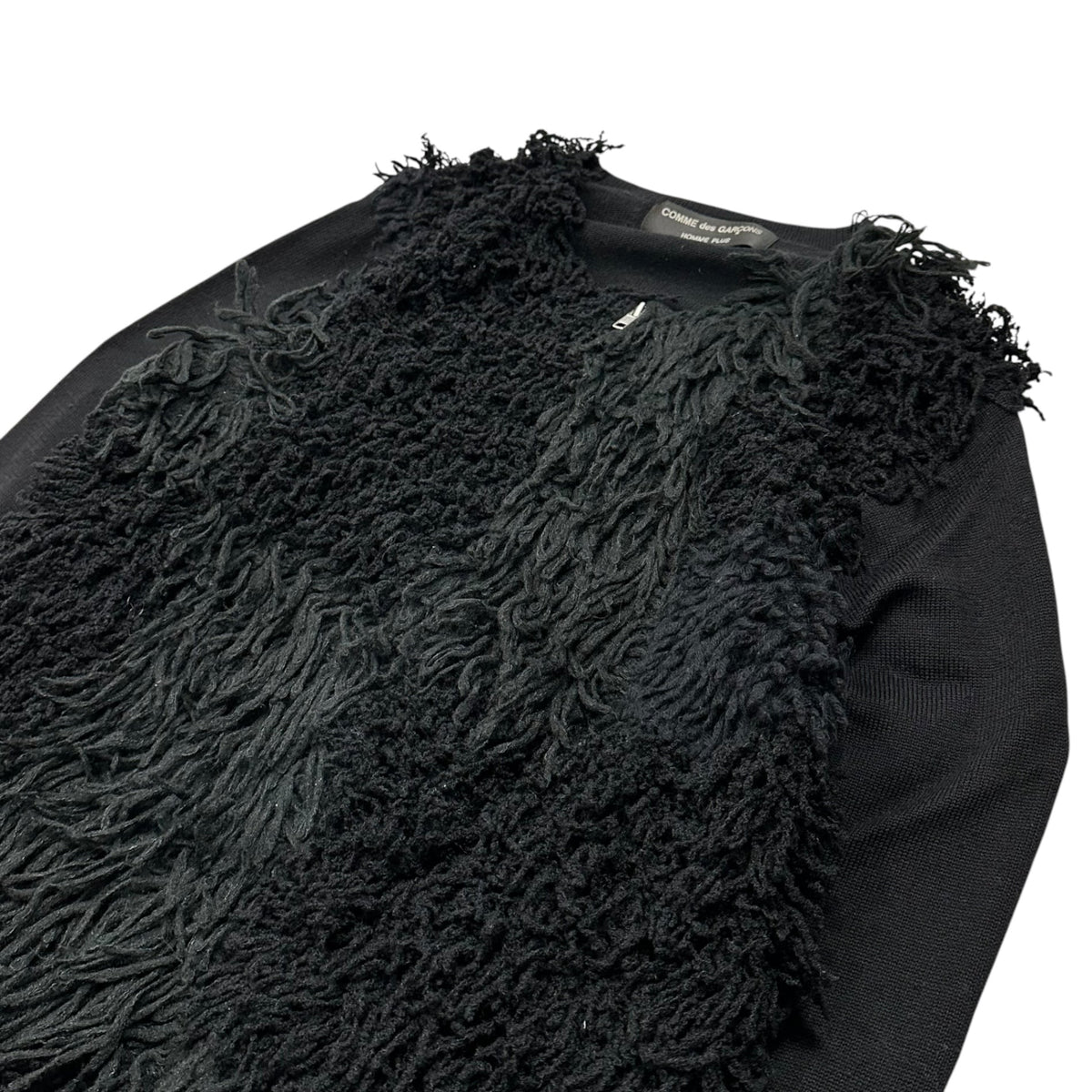 COMME des GARCONS HOMME PLUS 02AW Zip Cardigan Size M