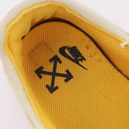 Off-White x Nike Air Force 1 Low Gold Sneakers Size 28.5cm