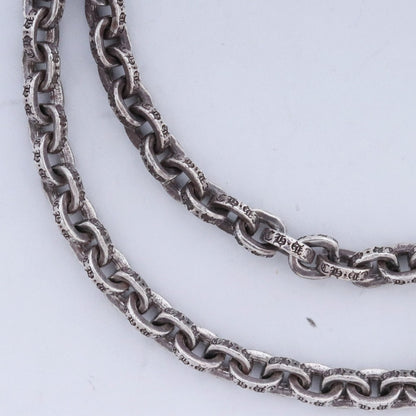 CHROME HEARTS Paper Chain Necklace Silver Size ONE SIZE