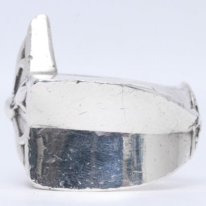 CHROME HEARTS Large Star Ring Silver Size ONE SIZE