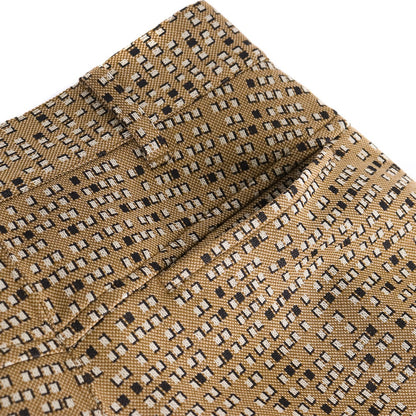NEEDLES Jacquard Boot-Cut Casual Pants Brown Size 2
