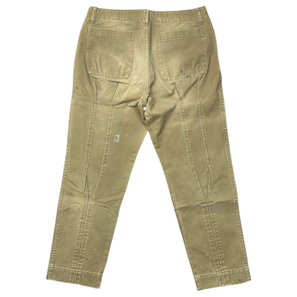 AFFA Distressed Bondage Pants Beige Size M