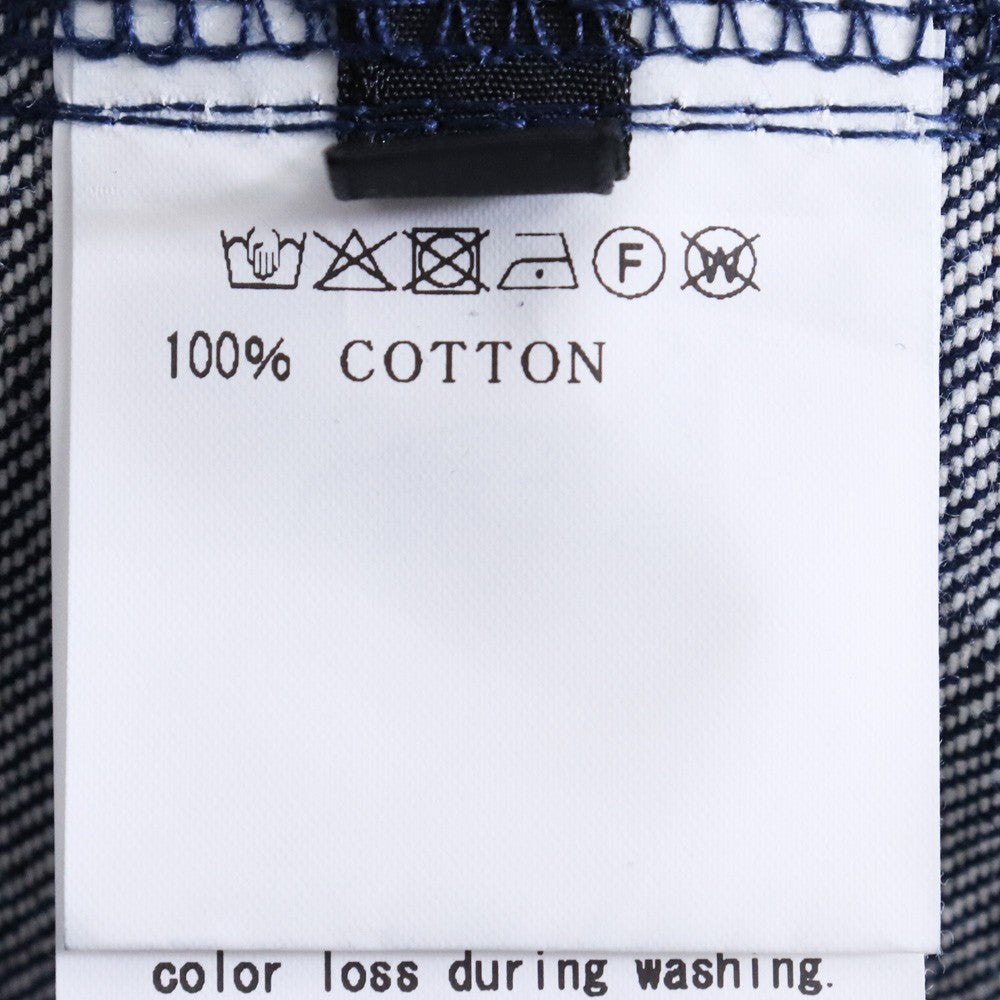 A.F ARTEFACT Denim Tuck Sleeves Jacket Indigo Size 2