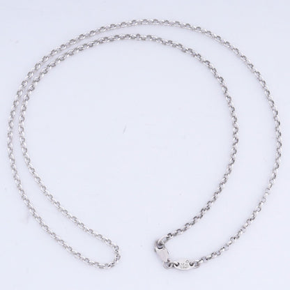 Chrome Hearts Silver Roll Chain Necklace
