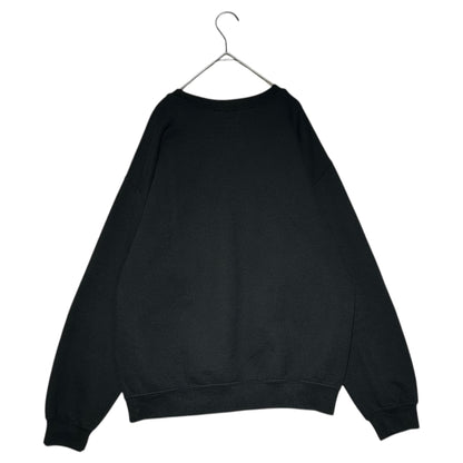 WACKO MARIA One-Point Logo Sweatshirt Black Size M