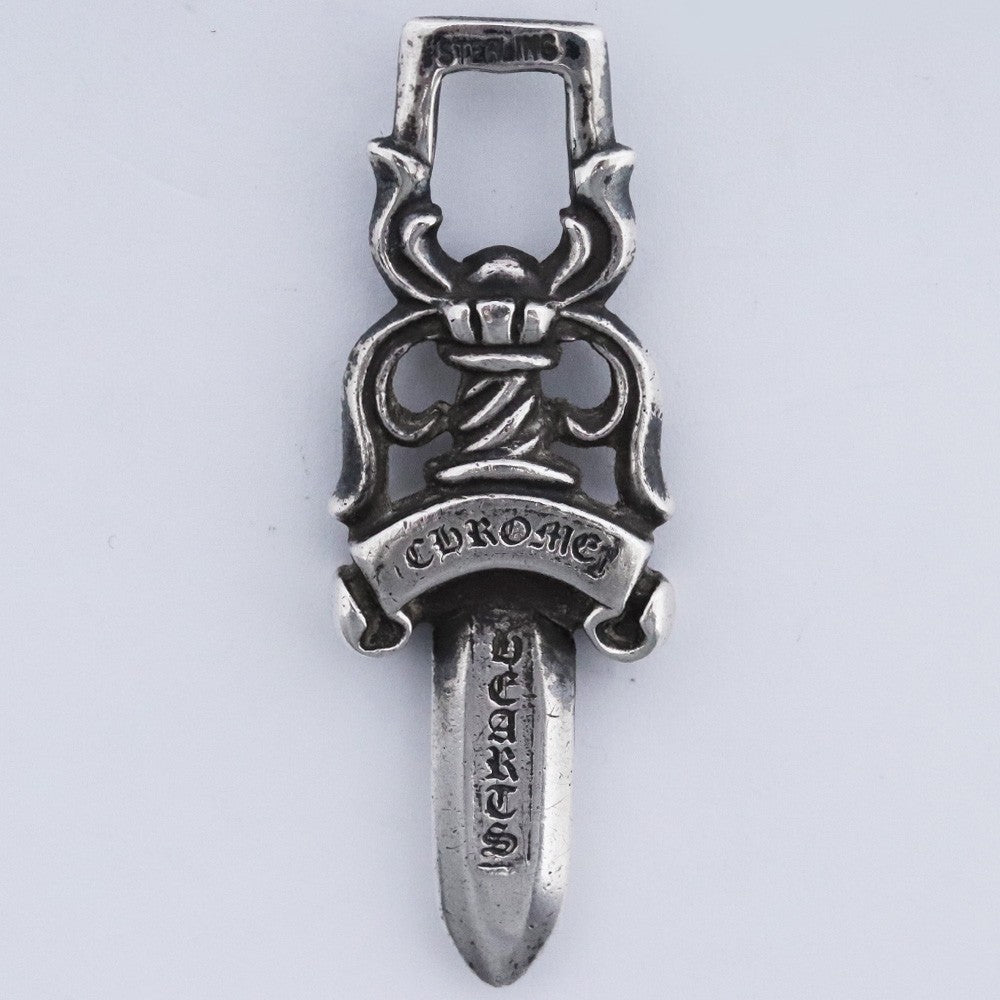 CHROME HEARTS #10 Old Dagger Necklace Silver Size #10