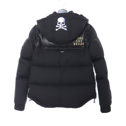 MASTERMIND JAPAN WIND STOPPER NYLON DOWN JACKET Black Size 0
