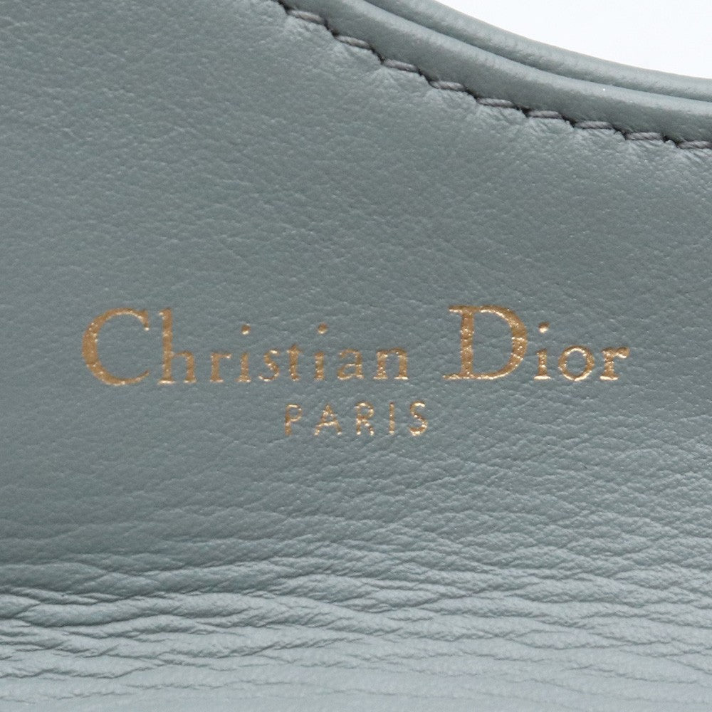 DIOR SADDLE Flap Card Holder Gray Wallet Size ONE SIZE