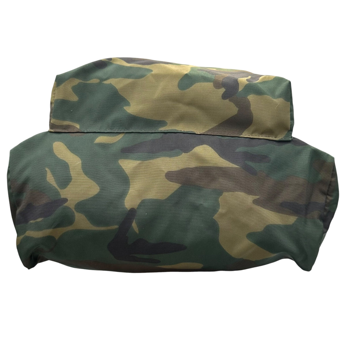 Herve Chapelier Camouflage Nylon Daypack Khaki Backpack