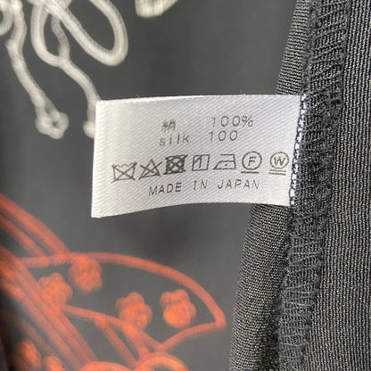 RONDO.ym Goshoguruma Sagara Embroidered Coat Black Free Size