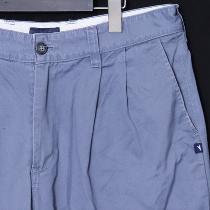 Descendant DC-3 Twill Pleated Trousers Gray Size 3