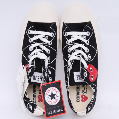 PLAY COMME des GARCONS Chuck Taylor Sneakers Black Size 26cm
