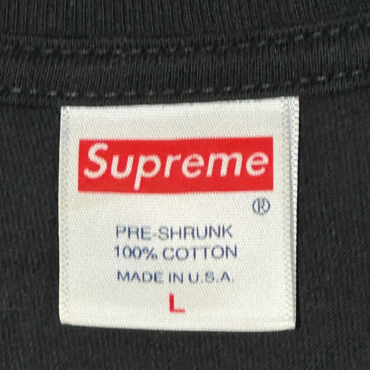 SUPREME 19SS Buju Banton Photo Print T-Shirt Black Size L