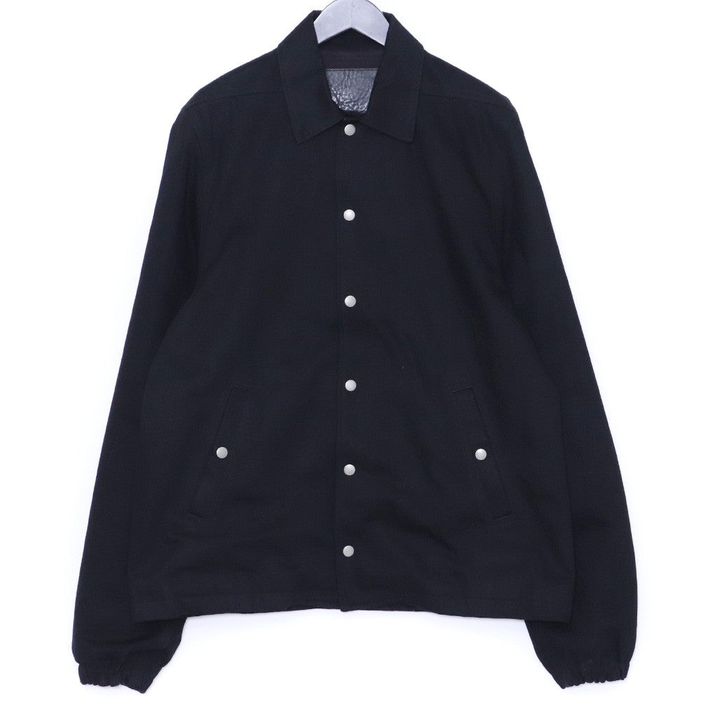 RICK OWENS DRKSHDW Denim Coach Jacket Black Size M