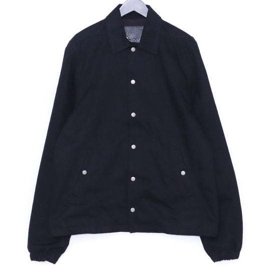 RICK OWENS DRKSHDW Denim Coach Jacket Black Size M