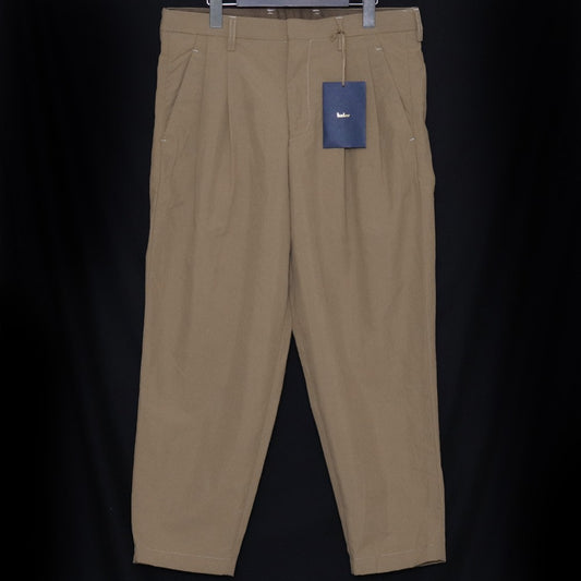KOLOR 25SS Double Pleated Tapered Pants Beige Size 2