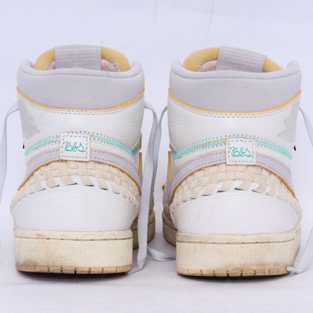 NIKE x UNION Air Jordan 1 Summer Sneakers White Size 27.5cm