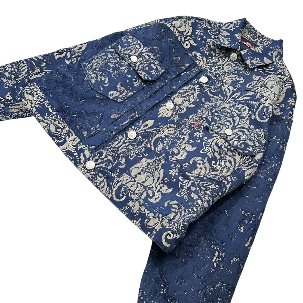 JUNYA WATANABE MAN 26SS Levi's Damask Jacket Navy Size M