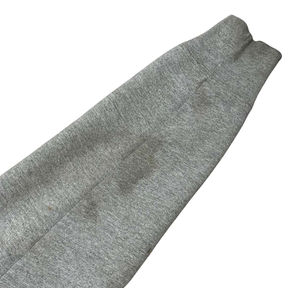 SUPREME 15AW Felt Hooded Logo Zip Hoodie Light Gray Size S