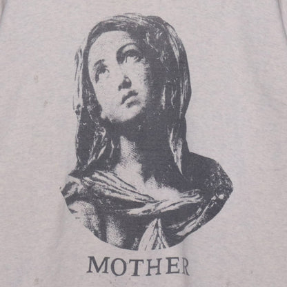 SAINT MICHAEL 22AW Mother Crewneck Sweatshirt Grey Size XL