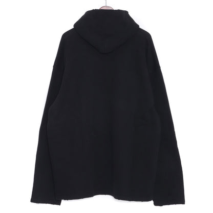 Balenciaga 21AW Free Embroidered Hoodie Black Size XS