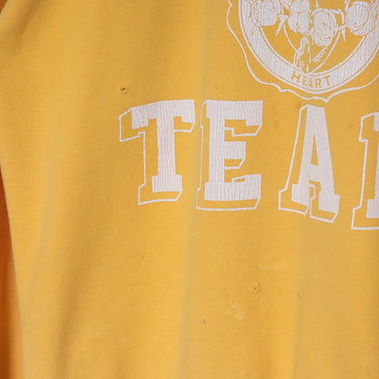 SAINT MICHAEL x DENIM TEARS Sweatshirt Yellow Size XL
