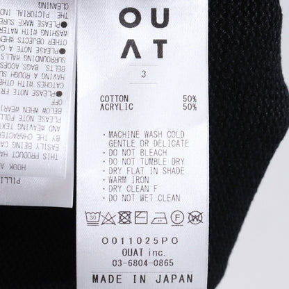 OUAT 25SS POPPY Pullover Knit Black Size 3