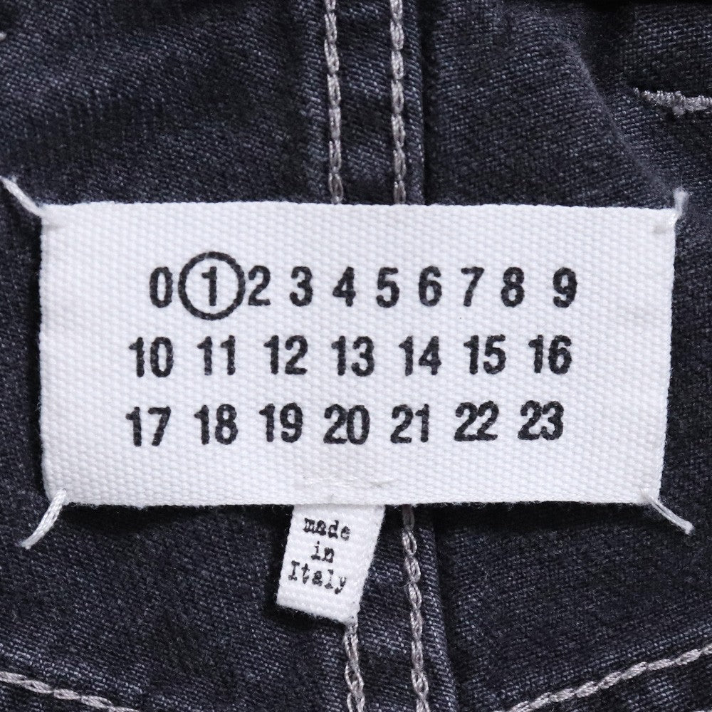 MAISON MARGIELA 23AW Black Painted Jeans Size 30