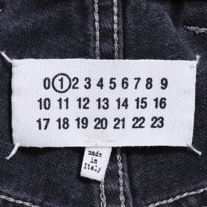 MAISON MARGIELA 23AW Black Painted Jeans Size 30