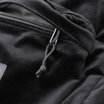 SUPREME 25AW Velvet Backpack Black Size F