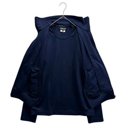 COMME des GARCONS HOMME DEUX 19AW T-Shirt Jacket Navy Size S