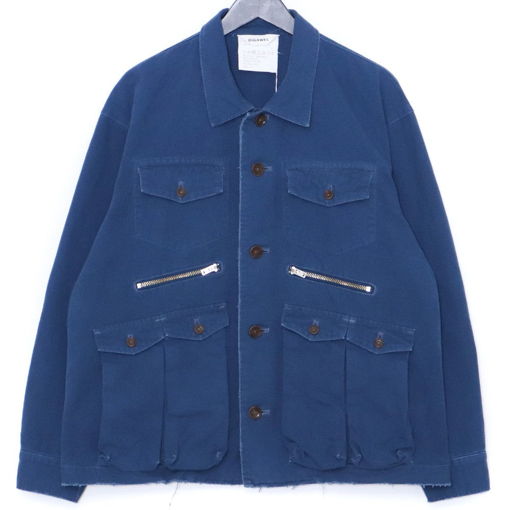 DIGAWEL 25SS Hunting Jacket Blue Size 2