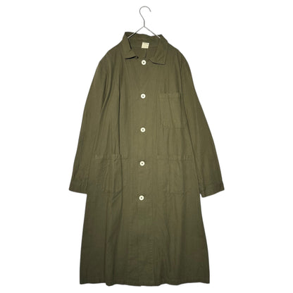 vintage Euromilitary Czech Army Work Coat Cotton