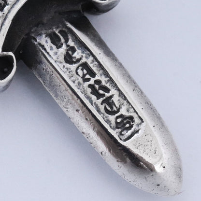 CHROME HEARTS OLD Silver #10 Dagger Pendant Size #10