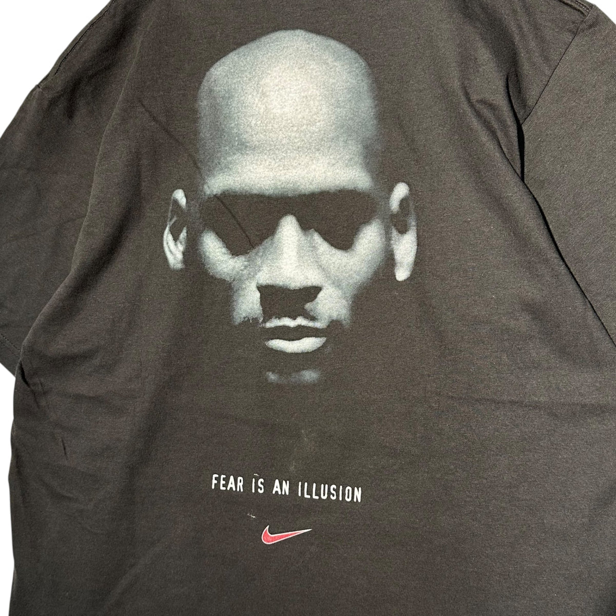 NIKE 90s Jordan Fear Is An Illusion T-Shirt Black Size M