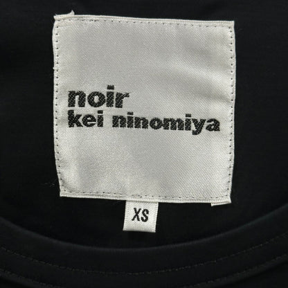 noir kei ninomiya 13SS Flock Print T-Shirt Black Size XS
