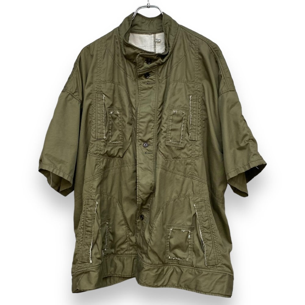 ISSUETHINGS 23SS Type38c S/S Button-Up Green