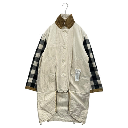 MAISON MARGIELA 22SS 4-Way Check Cotton Jacket Size 36