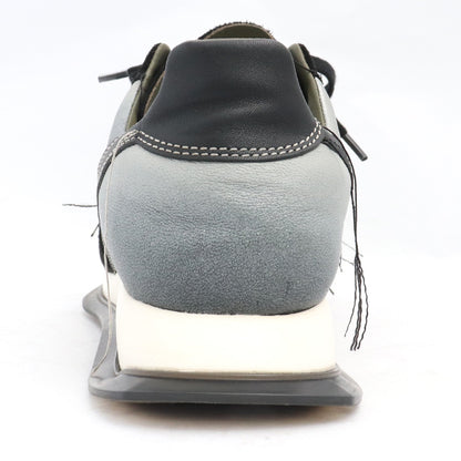 RICK OWENS VINTAGE RUNNER Lace Up Sneakers Black Size 35